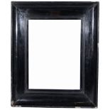 Dutch 20th C. Ebonized Frame - 20.5 x 16