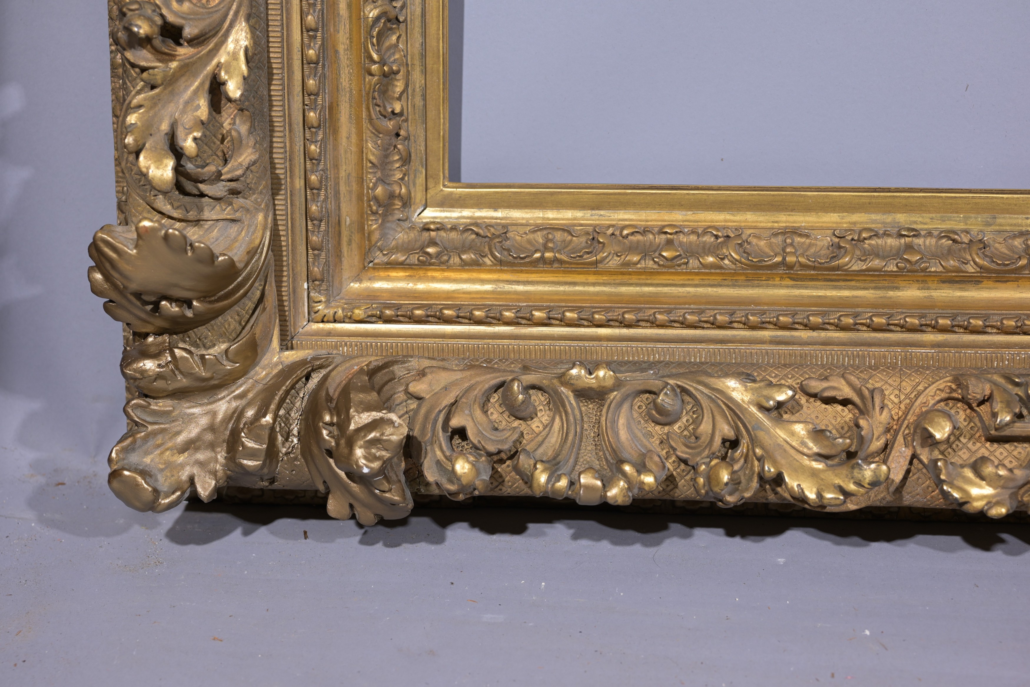 American 1880's Barbizon Frame - 30.25 x 24.25 - Image 6 of 9