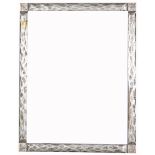 American 1940's Silver Frame - 13 1/8 x 10