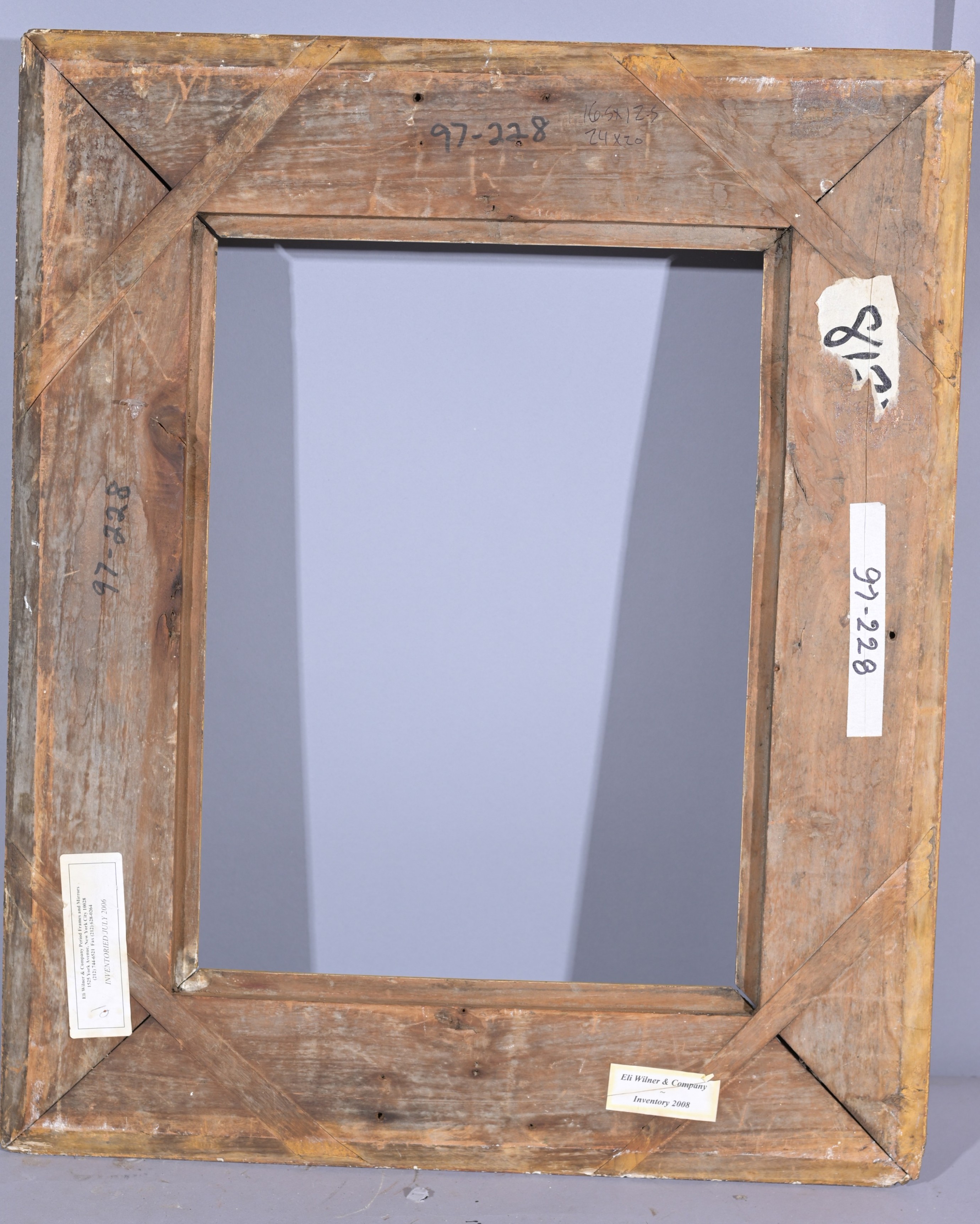 French 19th C. Gilt Frame- 16.5 x 12.5 - Image 7 of 7