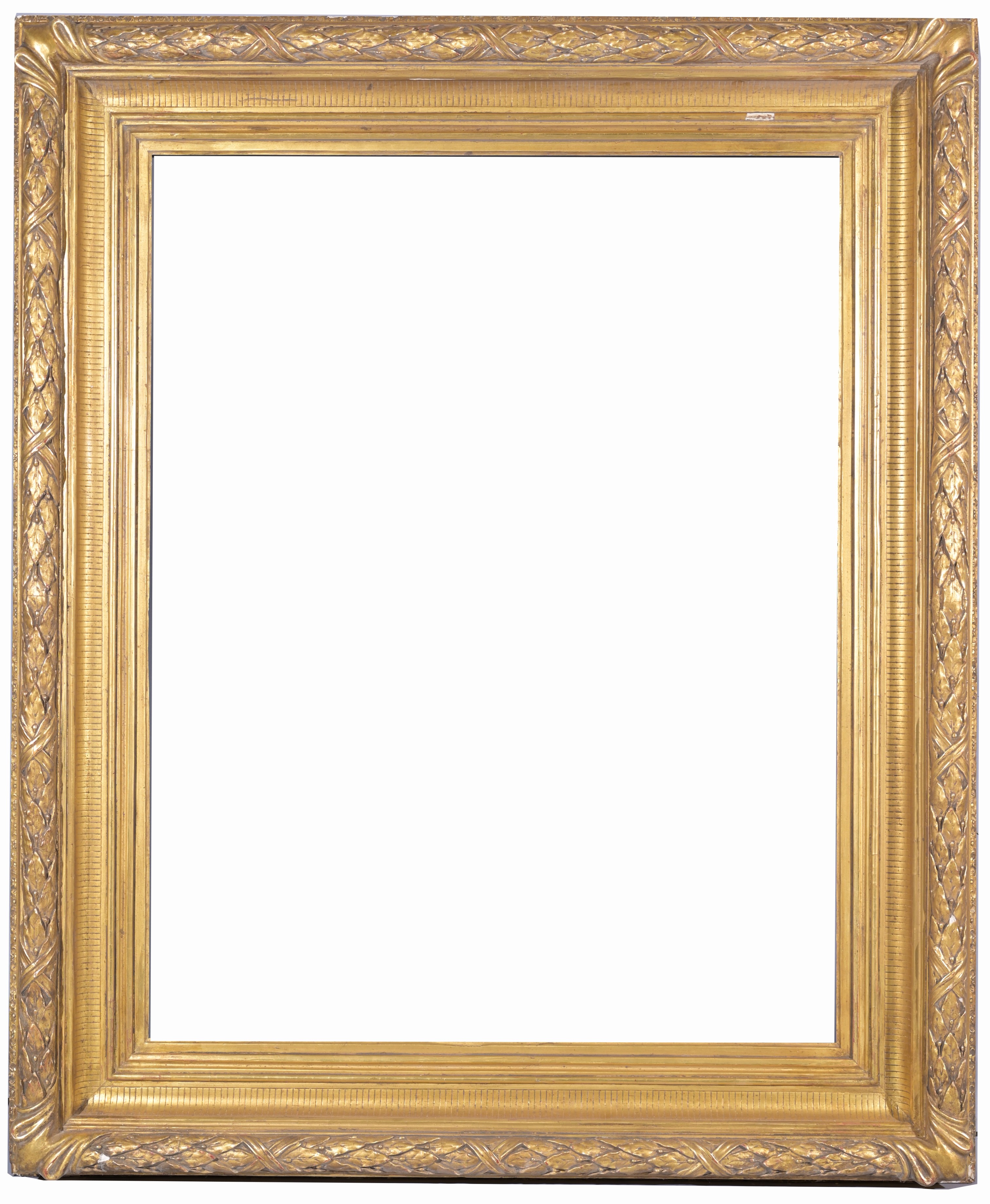 Large 19th C. Gilt/Fluted Cove Frame - 45.5 x 34.5