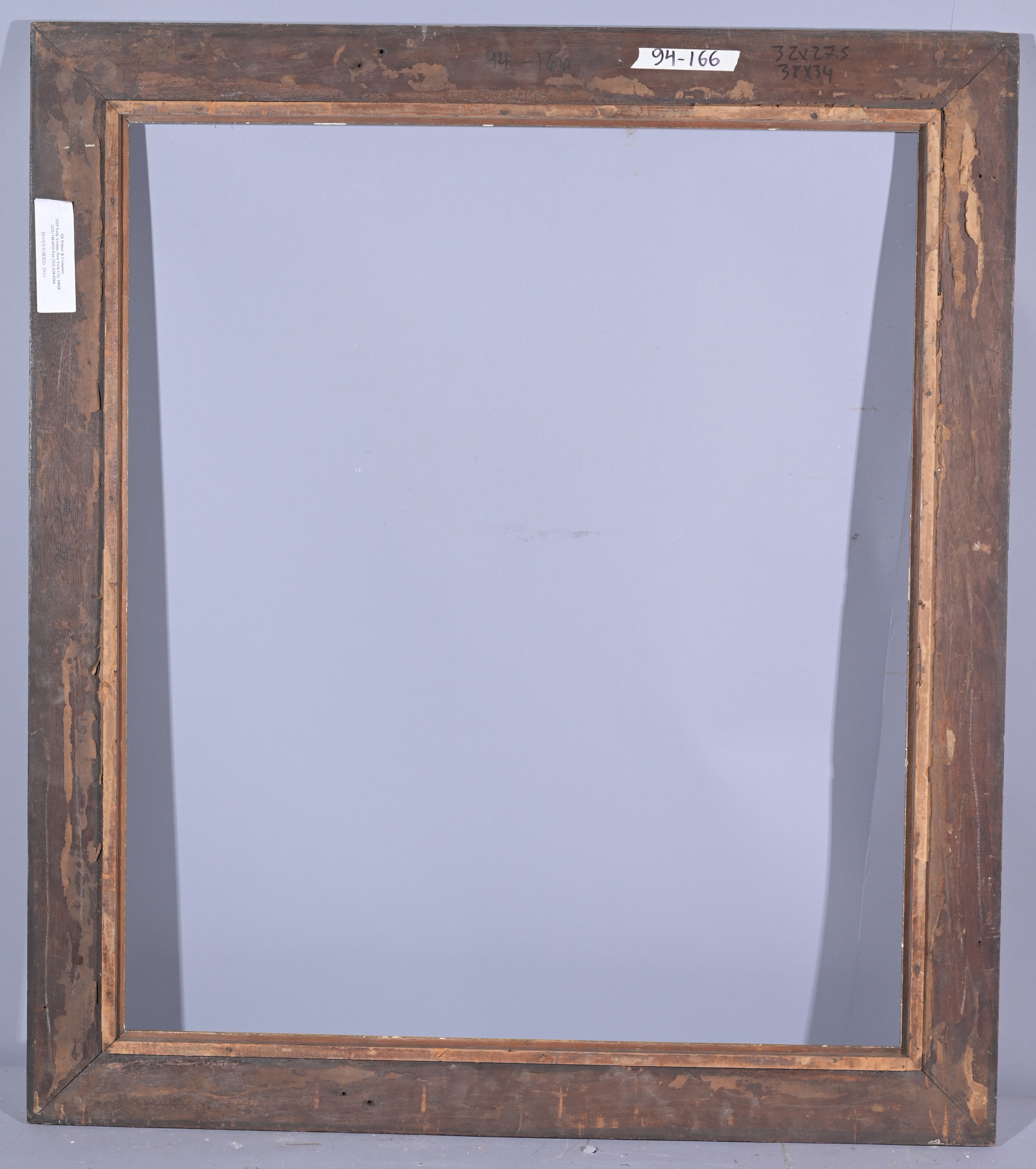 American 1870's Frame - 32 x 27.5 - Image 6 of 6