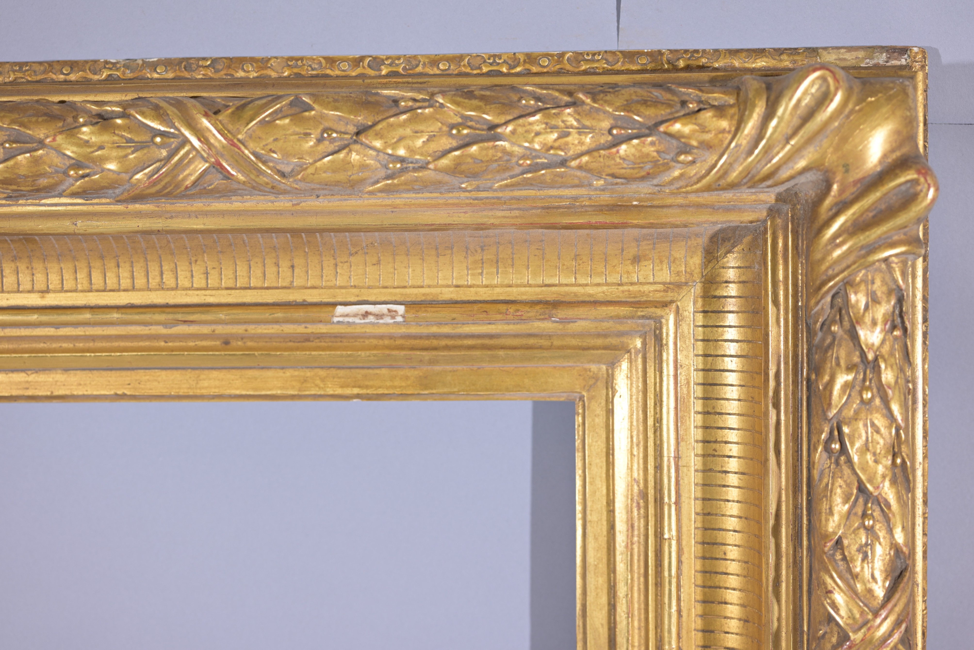 Large 19th C. Gilt/Fluted Cove Frame - 45.5 x 34.5 - Image 4 of 7