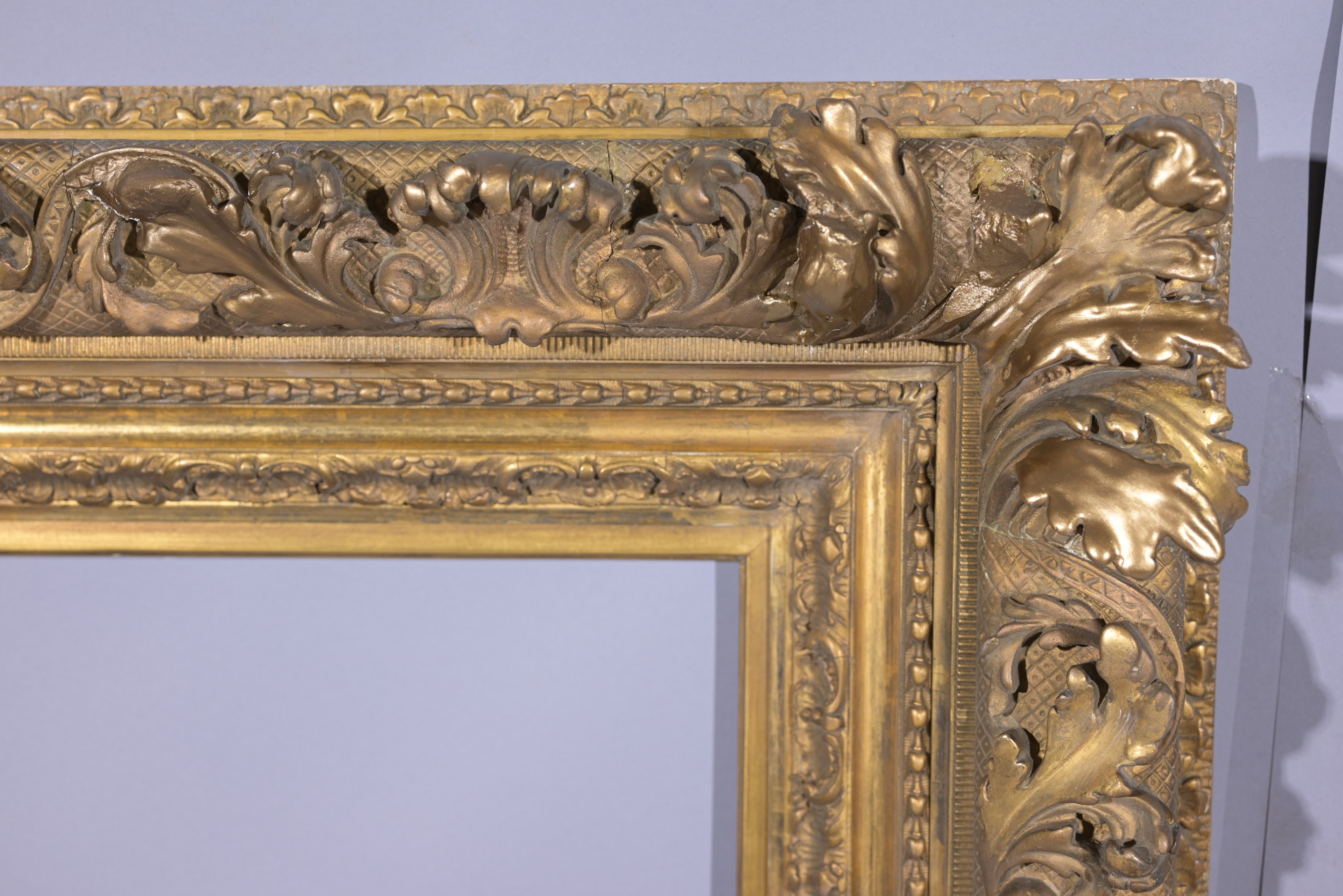 American 1880's Barbizon Frame - 30.25 x 24.25 - Image 4 of 9