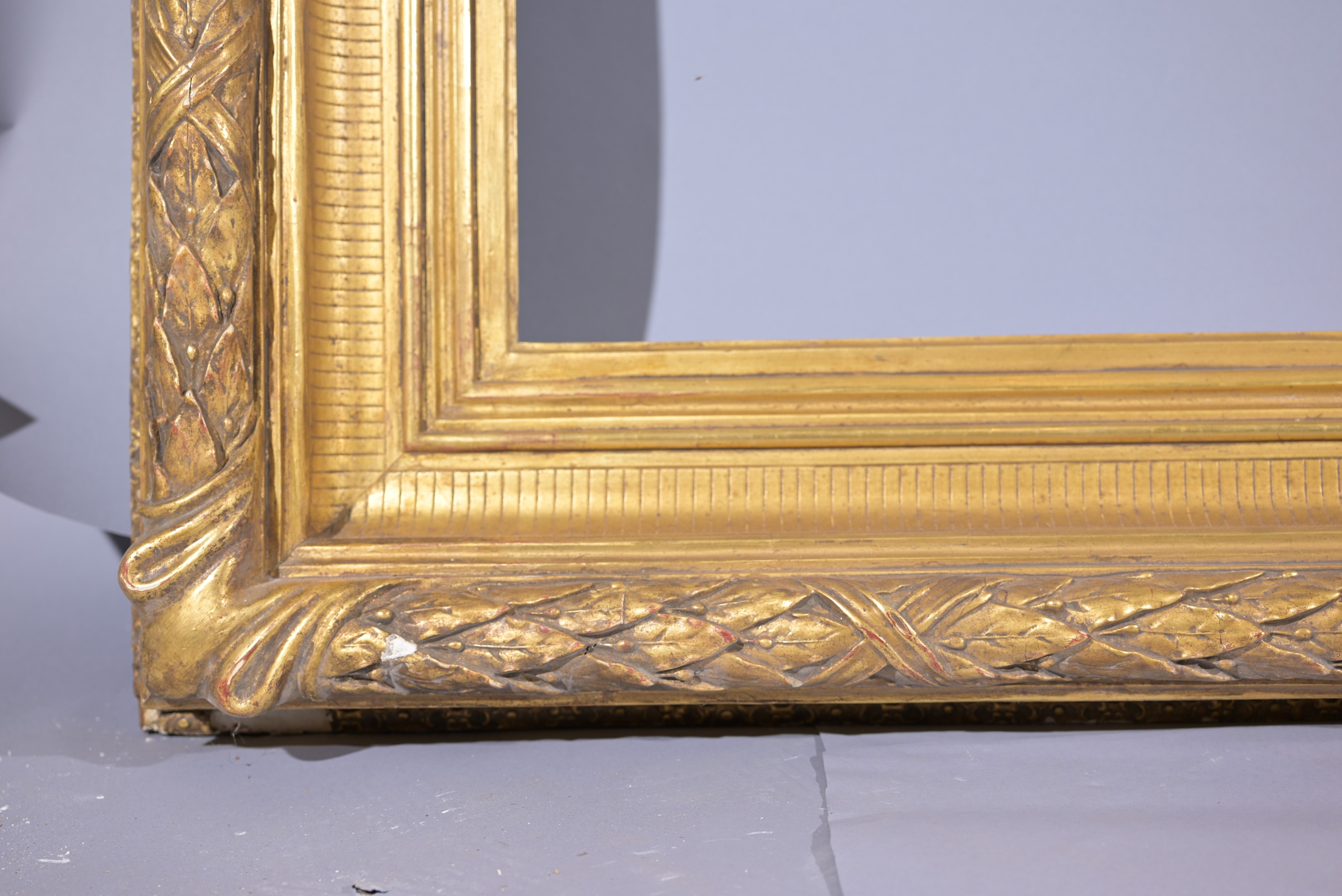 Large 19th C. Gilt/Fluted Cove Frame - 45.5 x 34.5 - Image 6 of 7