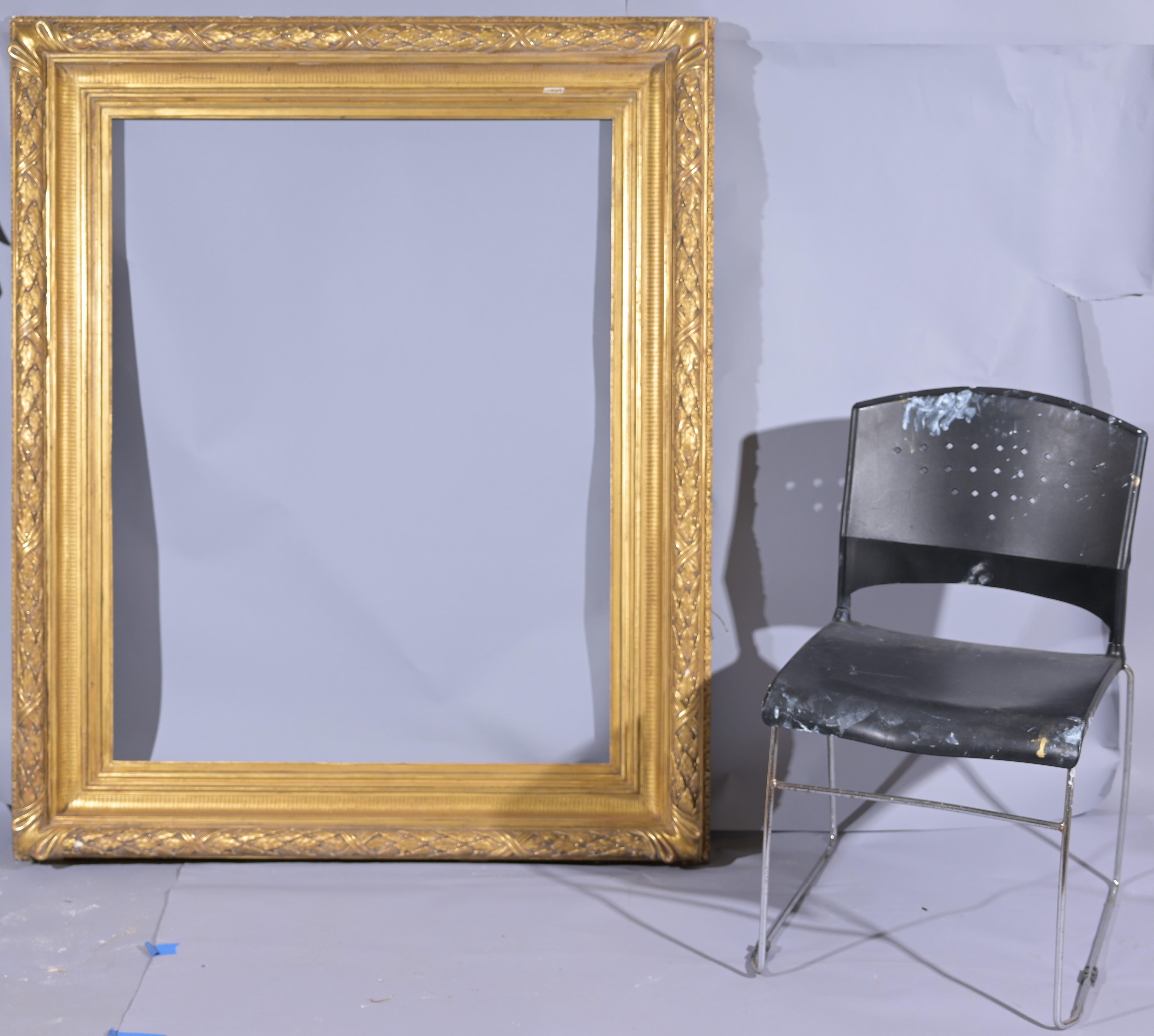 Large 19th C. Gilt/Fluted Cove Frame - 45.5 x 34.5 - Image 2 of 7