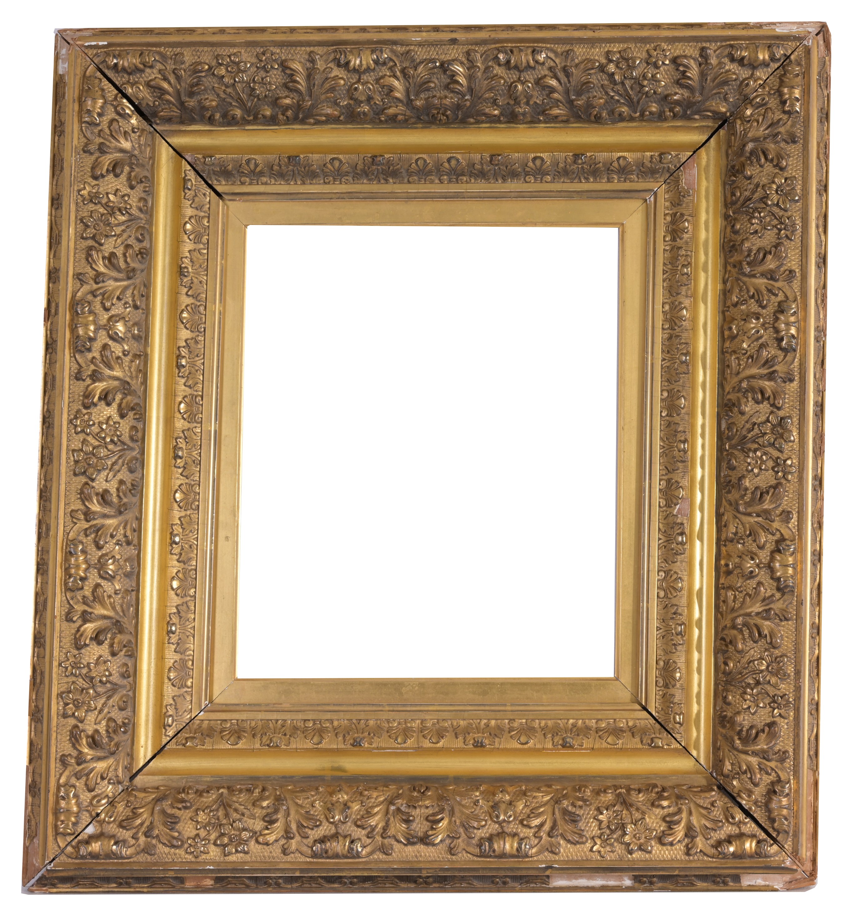 American 1880's Gilt Wood Frame- 12.5 x 10.5