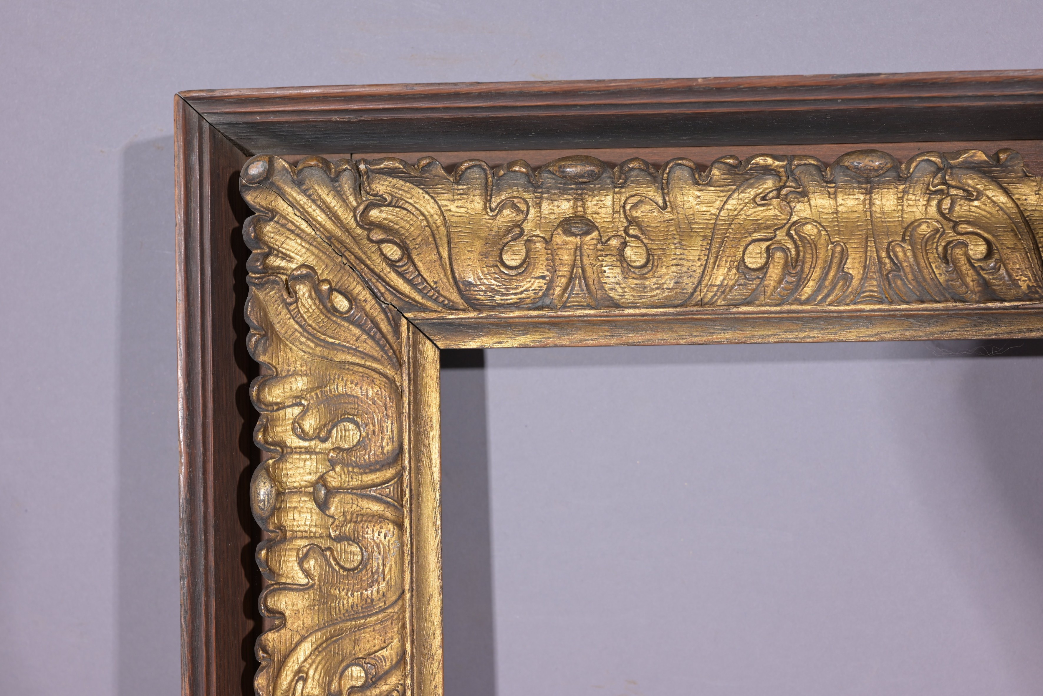 American 1880-90's Frame - 28 5/8 x 25 3/8 - Image 3 of 8