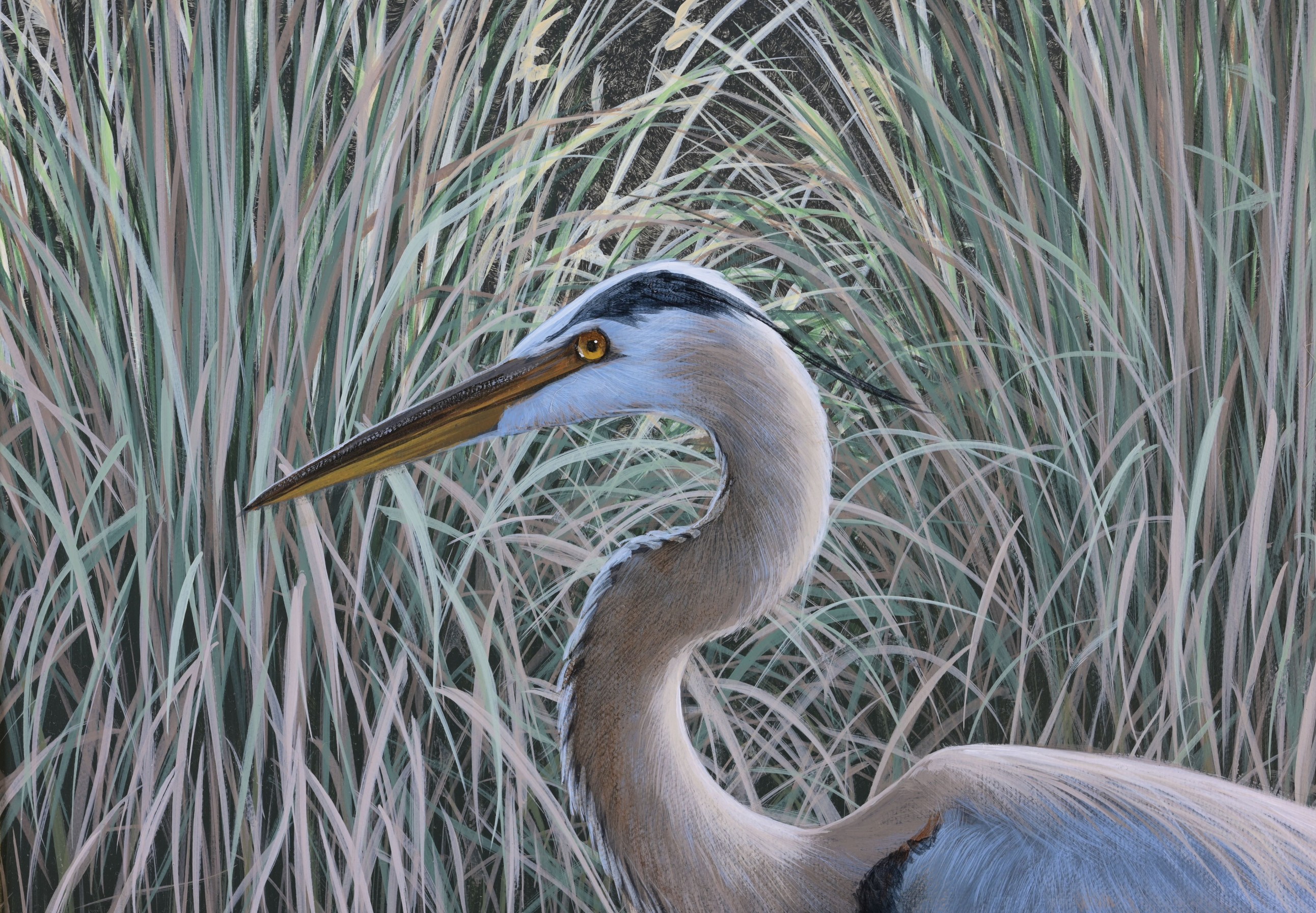 Ben Essenburg (1947 - 2018) "Great Blue" - Bild 4 aus 9