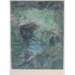 Roberto Matta (1911-2002) Color Etching/Aquatint