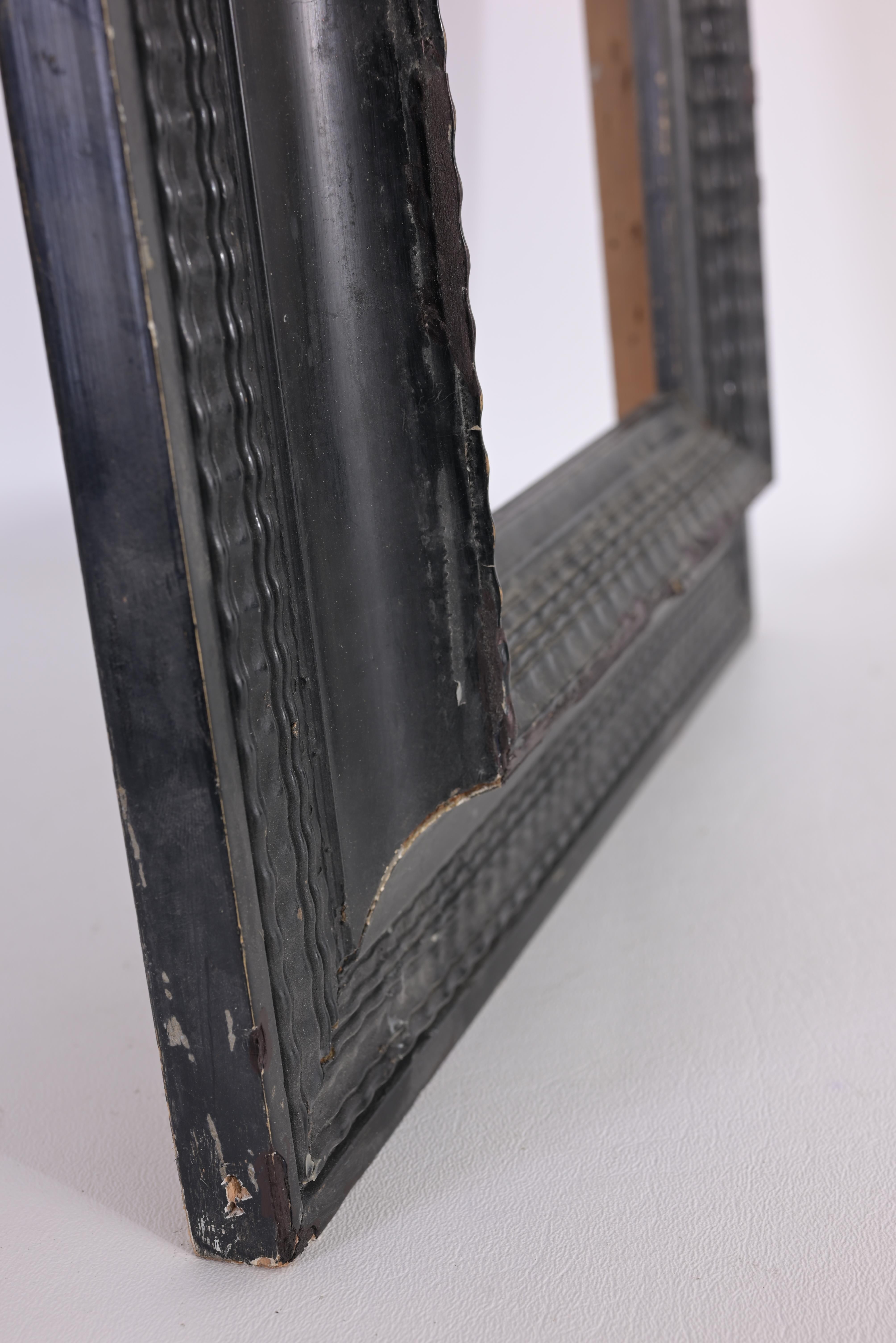 Dutch, Ebonized Ripple Frame - 12 x 7.5 - Image 6 of 7