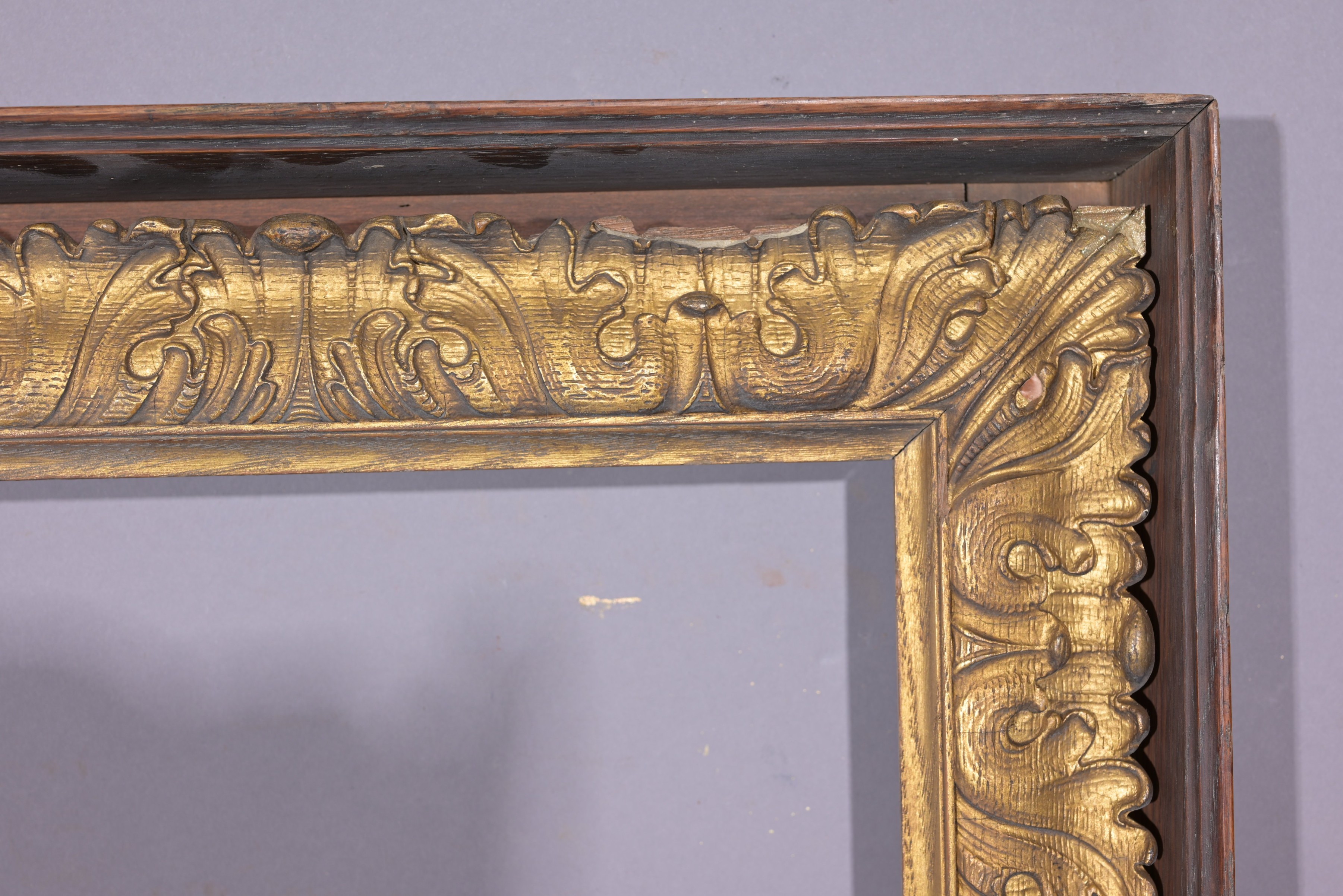 American 1880-90's Frame - 28 5/8 x 25 3/8 - Image 4 of 8