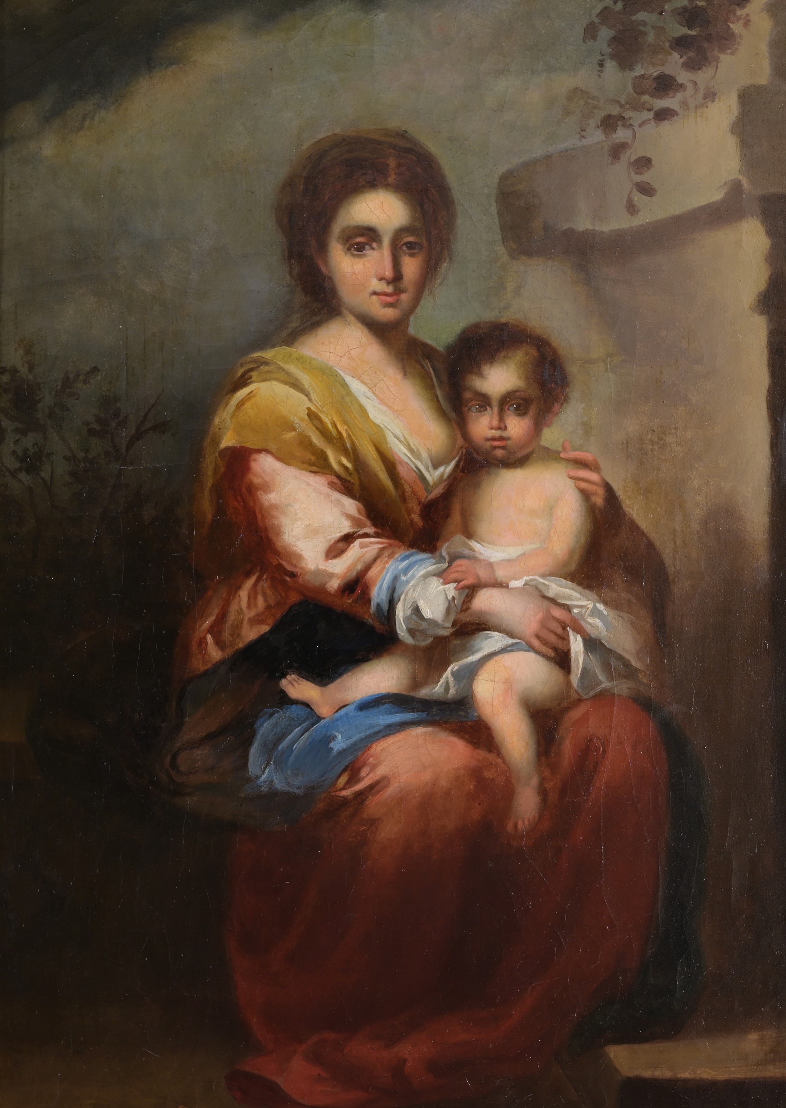 After Murillo, Madonna and Child Painting - Bild 2 aus 3