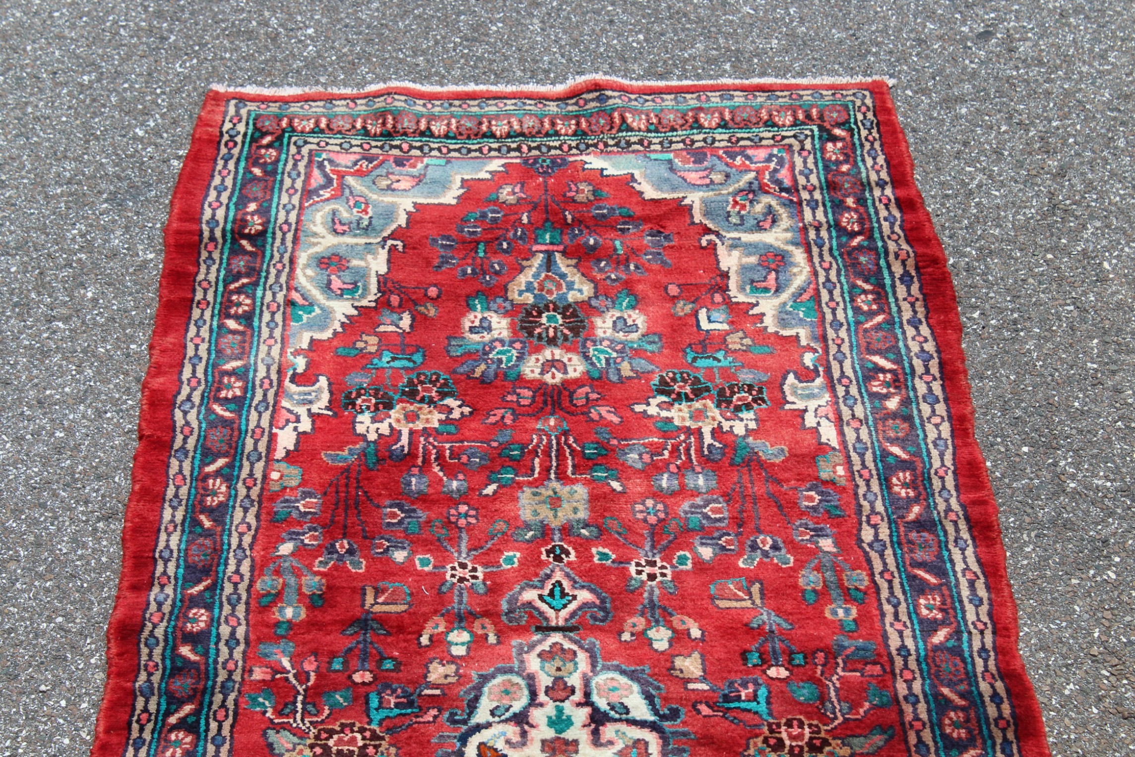 Sharuq Hand-Knotted Persian Wool Rug - 3'7" x 10' - Image 5 of 10