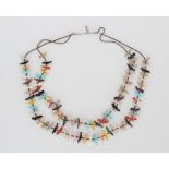 Zuni Fetish Necklace by Lavina Tsikewa Kaskalla