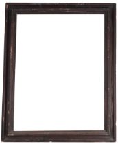 18th C. Italian Black Cove Frame