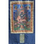 Early Antique Tibeta Thangka