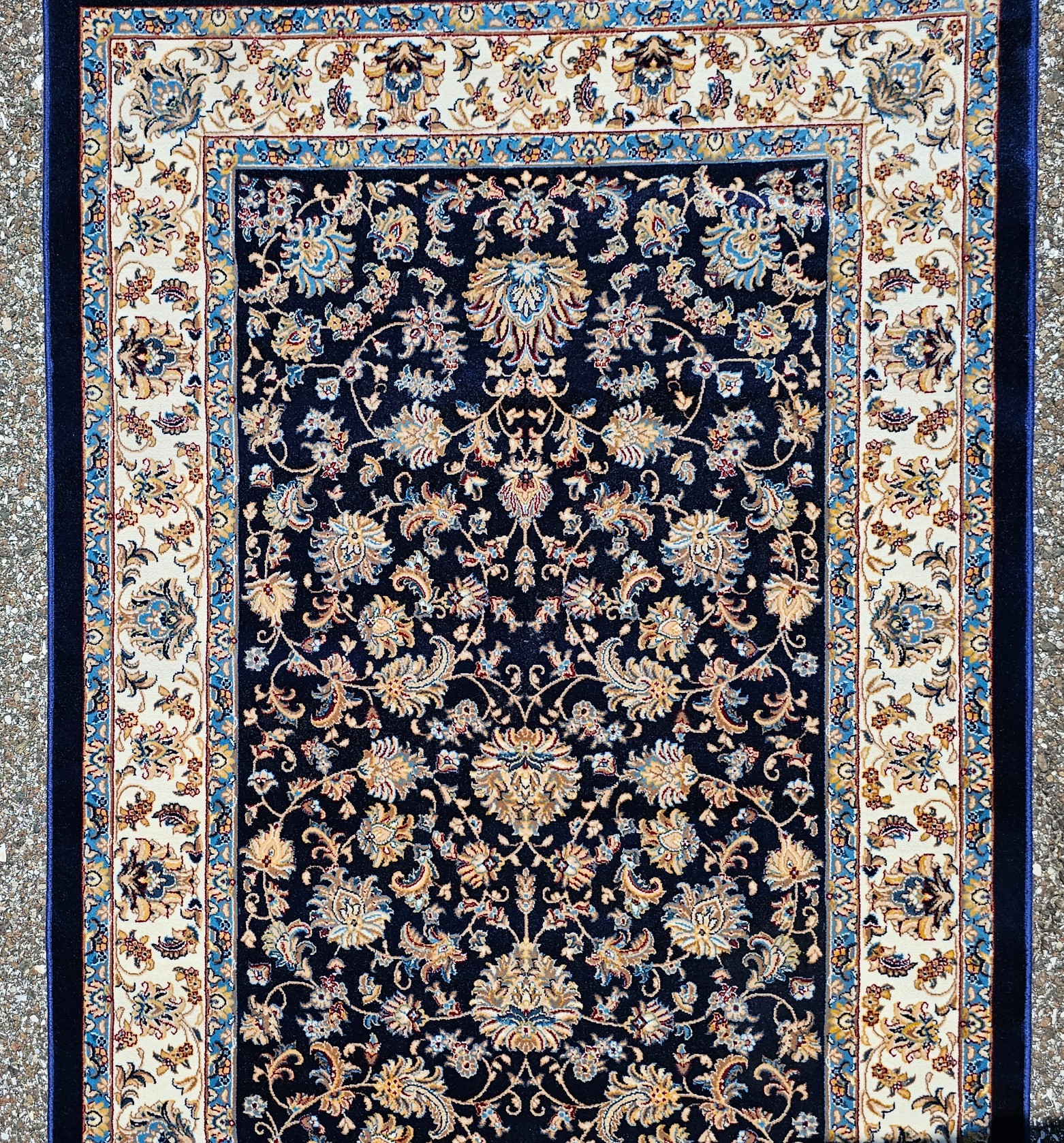 Hereke Turkish Bamboo Silk Tufted Rug - 2'6" x 5' - Image 4 of 7