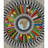 Erik Nitsche (1908 - 1998) "UN in Africa"