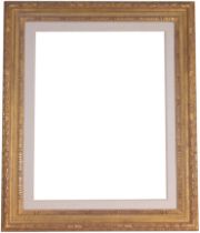 American School, Gilt Carved Frame