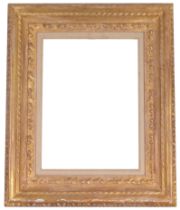 American School, Gilt/Wood Frame