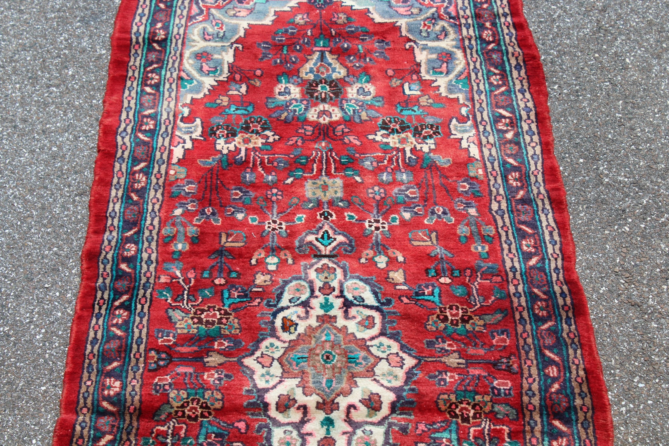 Sharuq Hand-Knotted Persian Wool Rug - 3'7" x 10' - Image 4 of 10