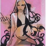 Copyright (UK, 20th/21st C.) "Girl 2" Original