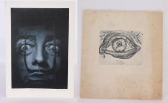 2 Salvador Dali Works on Paper