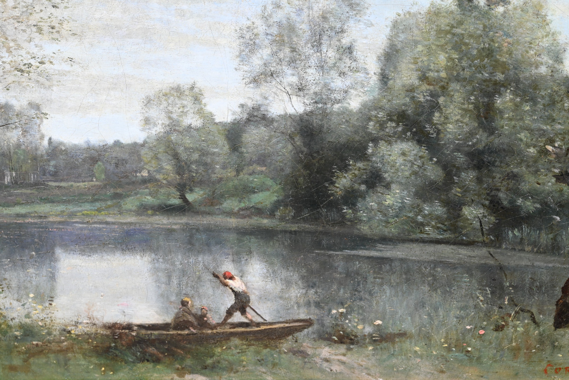 Camille Corot (French, 1796 - 1875) - Image 4 of 7