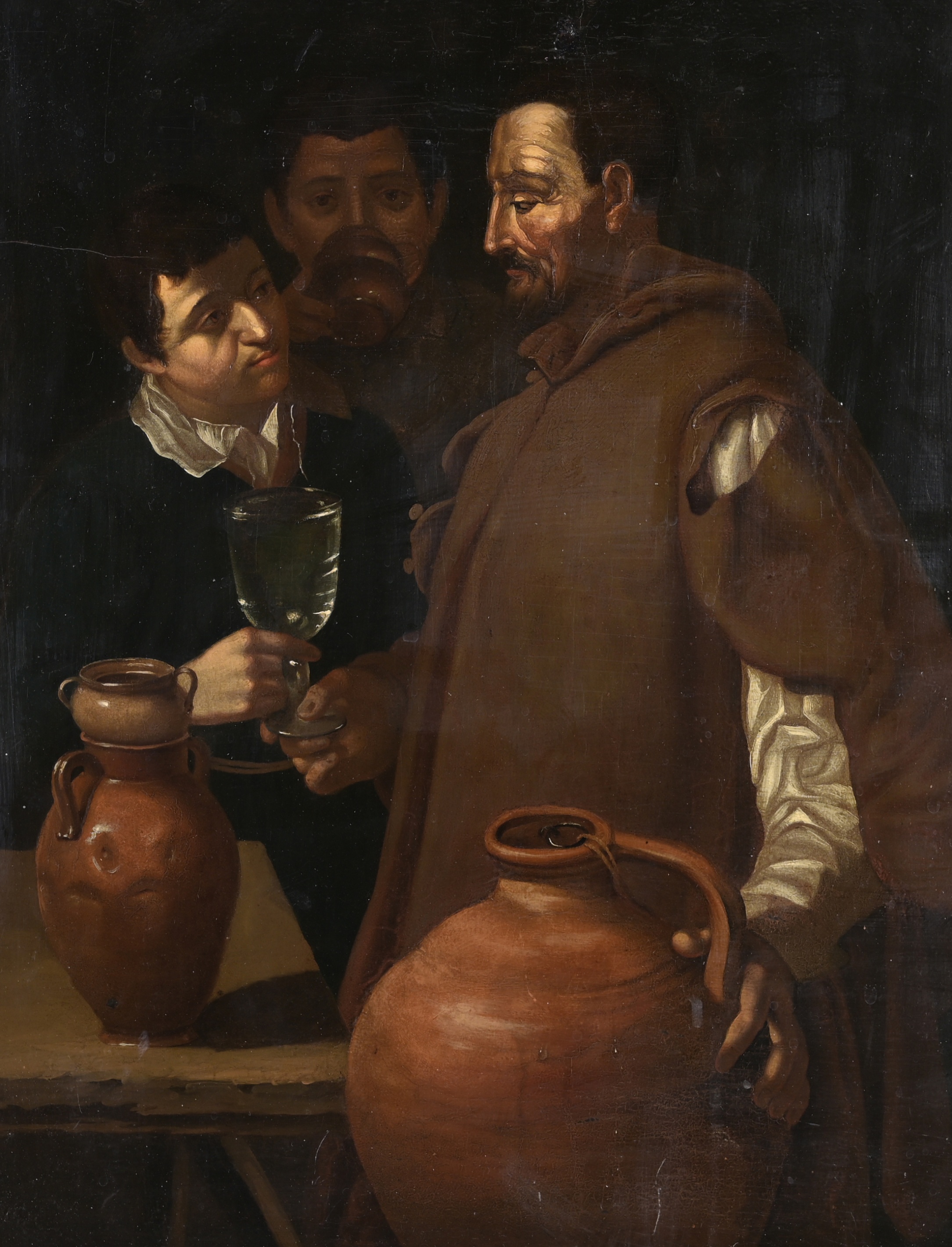 17th C. Spanish School 'Waterseller of Seville" - Image 2 of 4