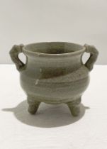 Chinese Longquan Tripod Censer