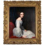 French School 19th C. Portrait of a Young Woman