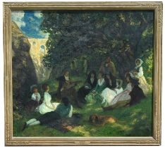 Francis Luis Mora (1874 - 1940) "In Goya's Day"
