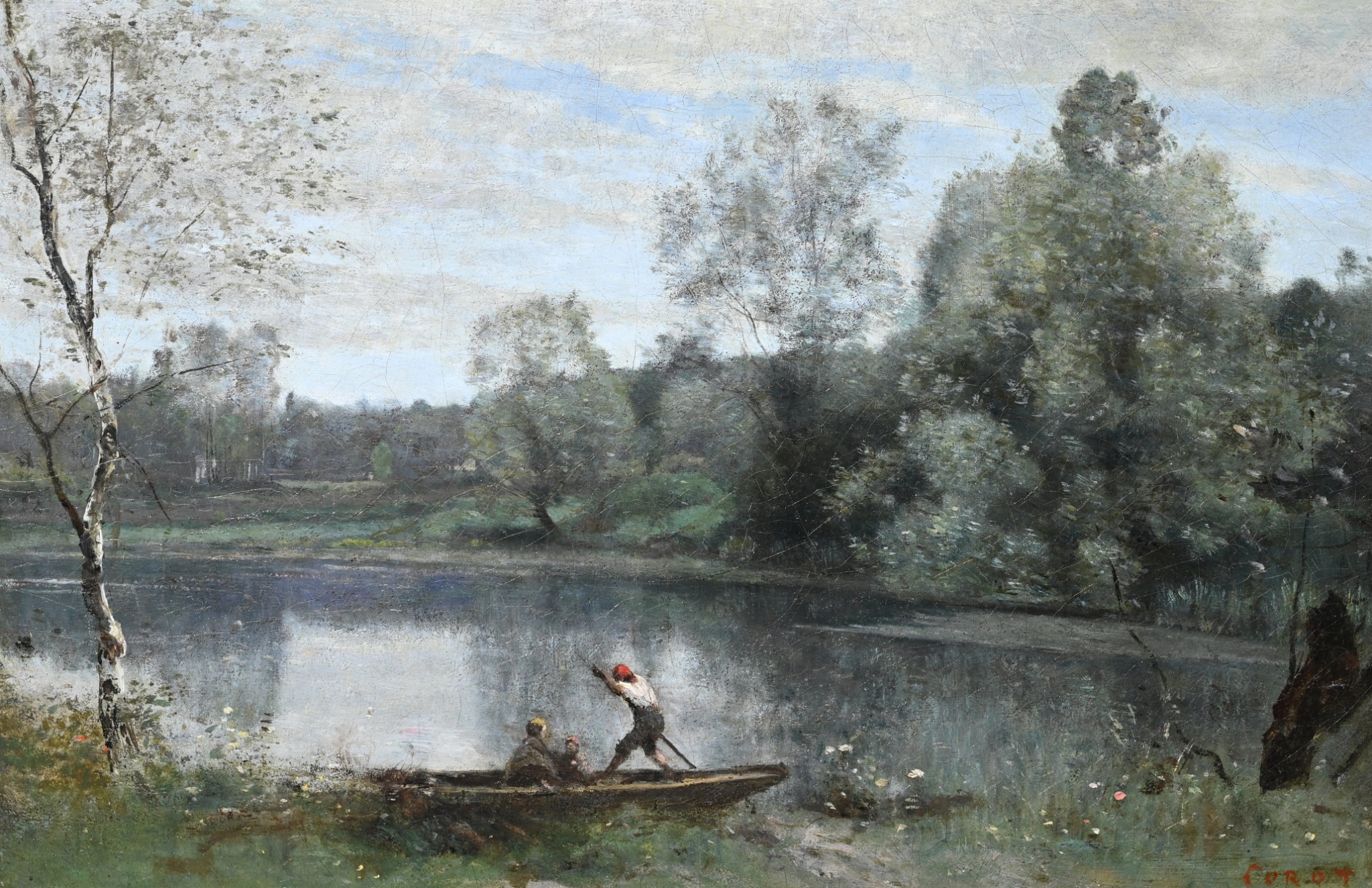 Camille Corot (French, 1796 - 1875) - Image 2 of 7