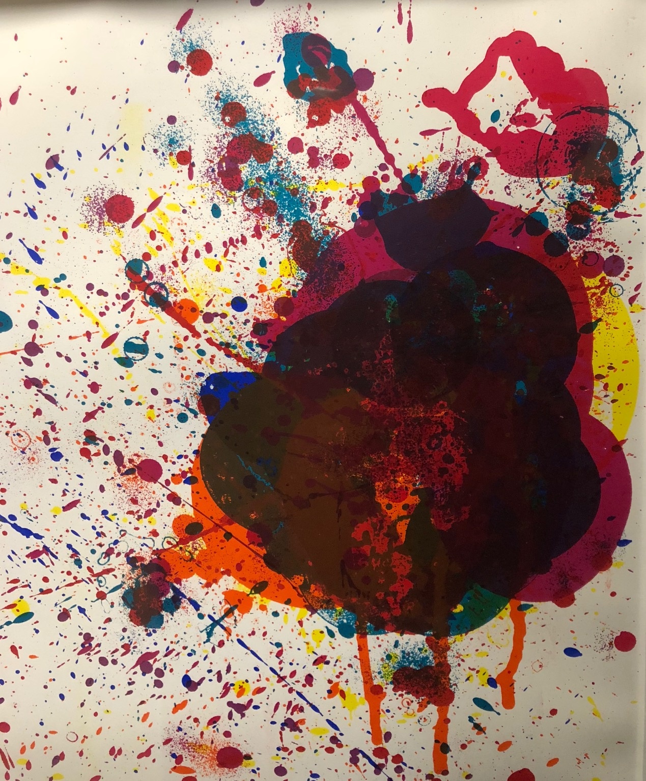 Sam Francis (1923 - 1994) "Lyre Eight" - 1972 - Image 2 of 8