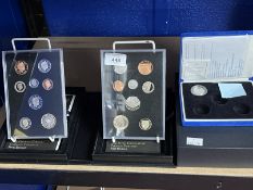 Coins/Numismatics: Royal Mint 2015 UK Definitive Proof Coin set, in original presentation case