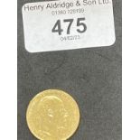 Coins/Numismatics: George V 1907 Gold Sovereign. Perth.