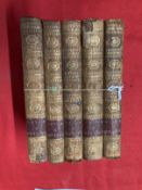 Books: A Description of England and Wales Vol. 1, 2, 3, 4, and 10, 1770 Essex, Flintshire Glamorgan,