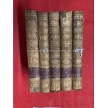 Books: A Description of England and Wales Vol. 1, 2, 3, 4, and 10, 1770 Essex, Flintshire Glamorgan,