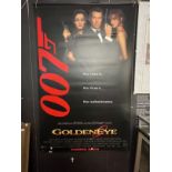 Movies: Goldeneye oversize double sided display poster possibly for use in a bus stop. 69ins. x