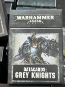 Toys & Games: Warhammer Data Cards, fourteen sets, some unopened including Chaos Space Marines,