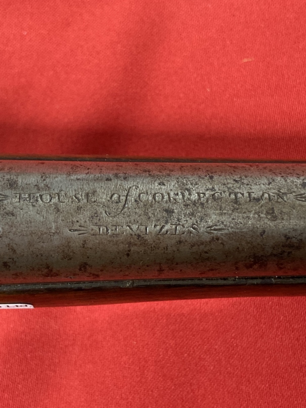 Antique Firearms: Muzzle loading percussion pistol by William Parker of London c1810, inscribed on - Image 10 of 13