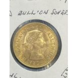 Coins/Numismatics: Elizabeth II 1959 Gold Sovereign. Machin.