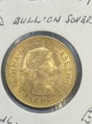 Coins/Numismatics: Elizabeth II 1959 Gold Sovereign. Machin.