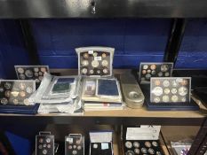 Coins/Numismatics: Mixed collection of Royal Mint Brilliant and uncirculated coin sets and coins