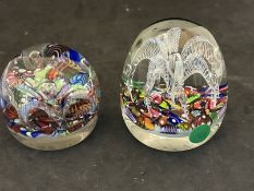 The Mavis and John Wareham Collection: Paperweights: Paul Ysart 'Fountain Highland Paperweights'