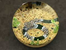 The Mavis and John Wareham Collection: Paperweights: Magnum, William Manson Junior, snake on sand