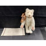 Toys: Steiff 1930 Weiss 25 limited edition bear, boxed.