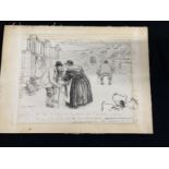 •Ernest Shepard (1879-1976): 'Village Dame' pen and ink believed to be an illustration for Punch