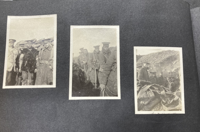 Militaria: Fascinating album of original photographs by an officer in The Coldstream Guards of l - Image 6 of 7